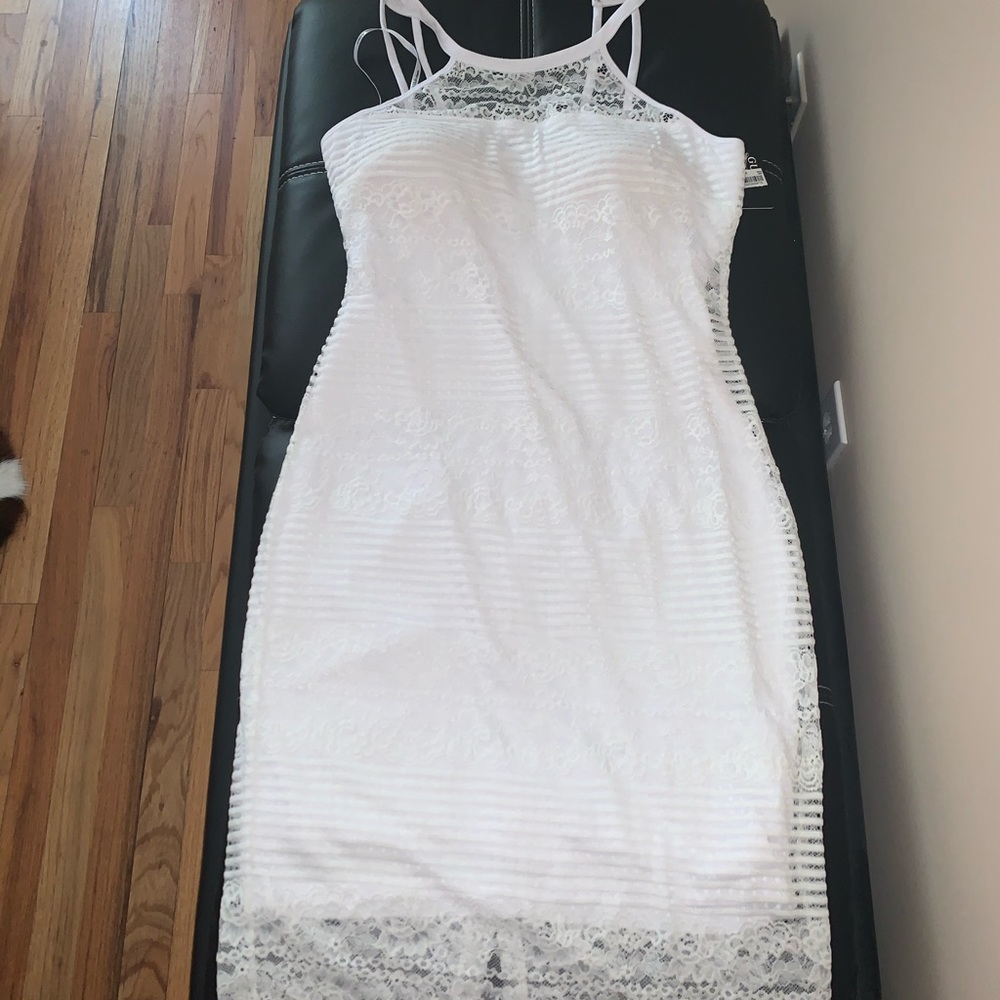White GUESS dress